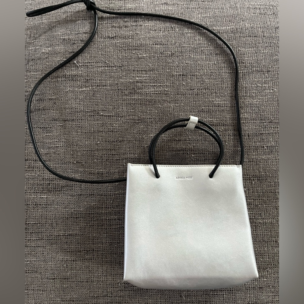 Adina Muse Silver Small crossbody purse